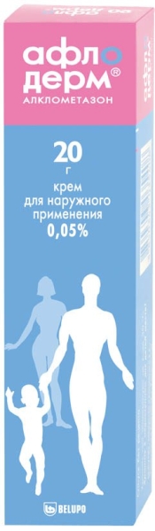 Афлодерм крем 0,05% 20г